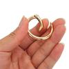 20pcs Silver Spring O Rings Gold Spring Clasps Jewelry Tools Spring Buckles  Shoulder Bag