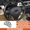 Glossy Black Steering Wheel Button Cover Trim For BMW 3 Series E90 E92 E93 05-12