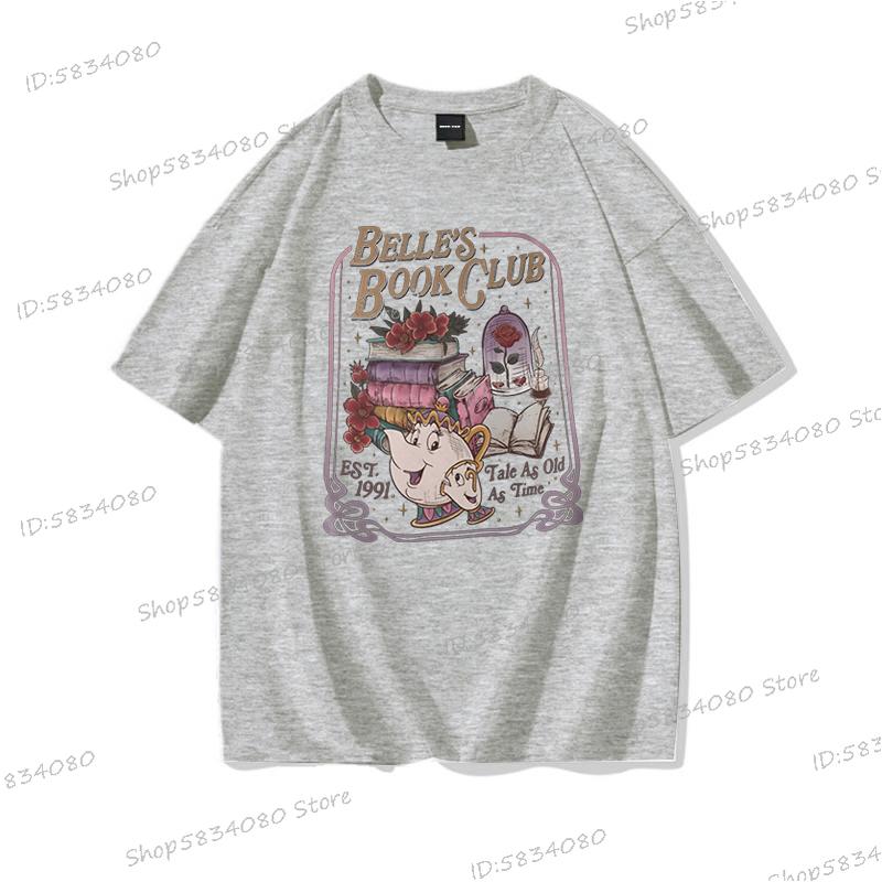 Book Club Graphic Shirts Women Fashion Casual Tops Book Lover Gift Girls Clothing Book Cafe Shirt Comfort Colors Soft Cotton Tee