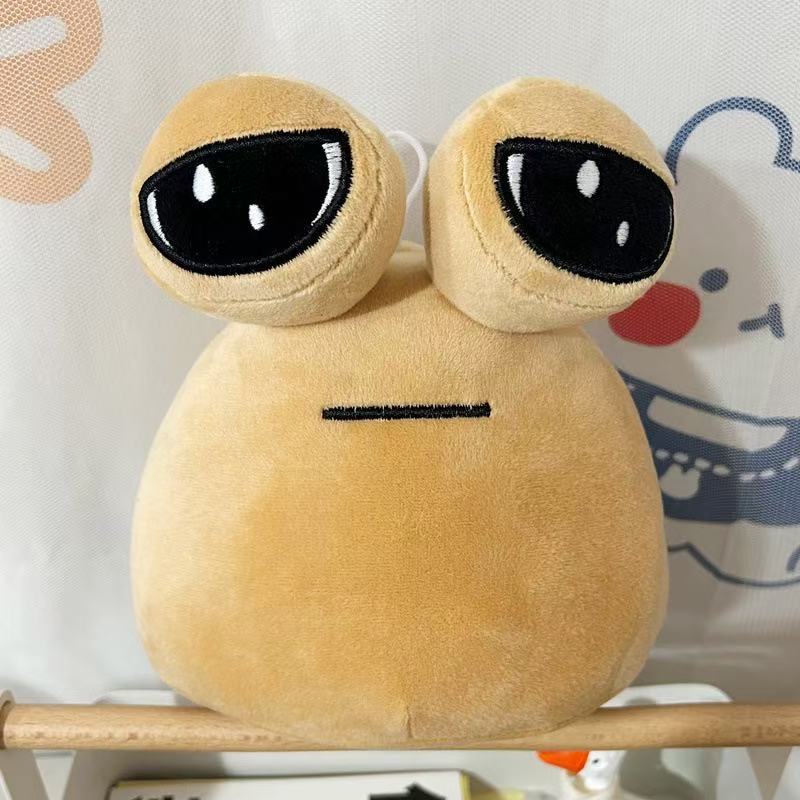 22Cm Game My Pet Alien Pou Plush Toy Furdiburb Emotion Alien Plushie Stuffed Animal Pou Doll