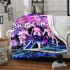 Huntrx Future Fashion Icons Flannel Blanket Super Soft Warm Cozy Blanket For Sofa Bed Office Travel Allseason Home Decor Gift