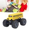 School Bus Model Toy, 1:43 Scale Alloy Body School Bus Pull Back Tall Toy