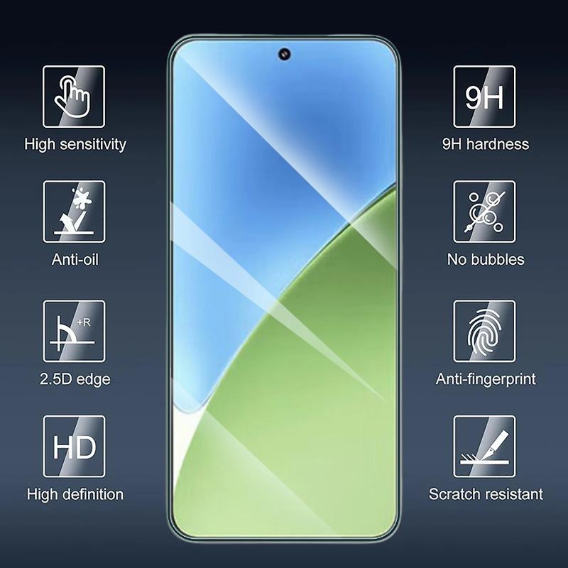 4 SZTUKI Ochraniacz Ekranu HD Dla Xiaomi 15 Szkło Hartowane Dla Xiaomi 11 12 13 14T Pro 11 Lite Folia