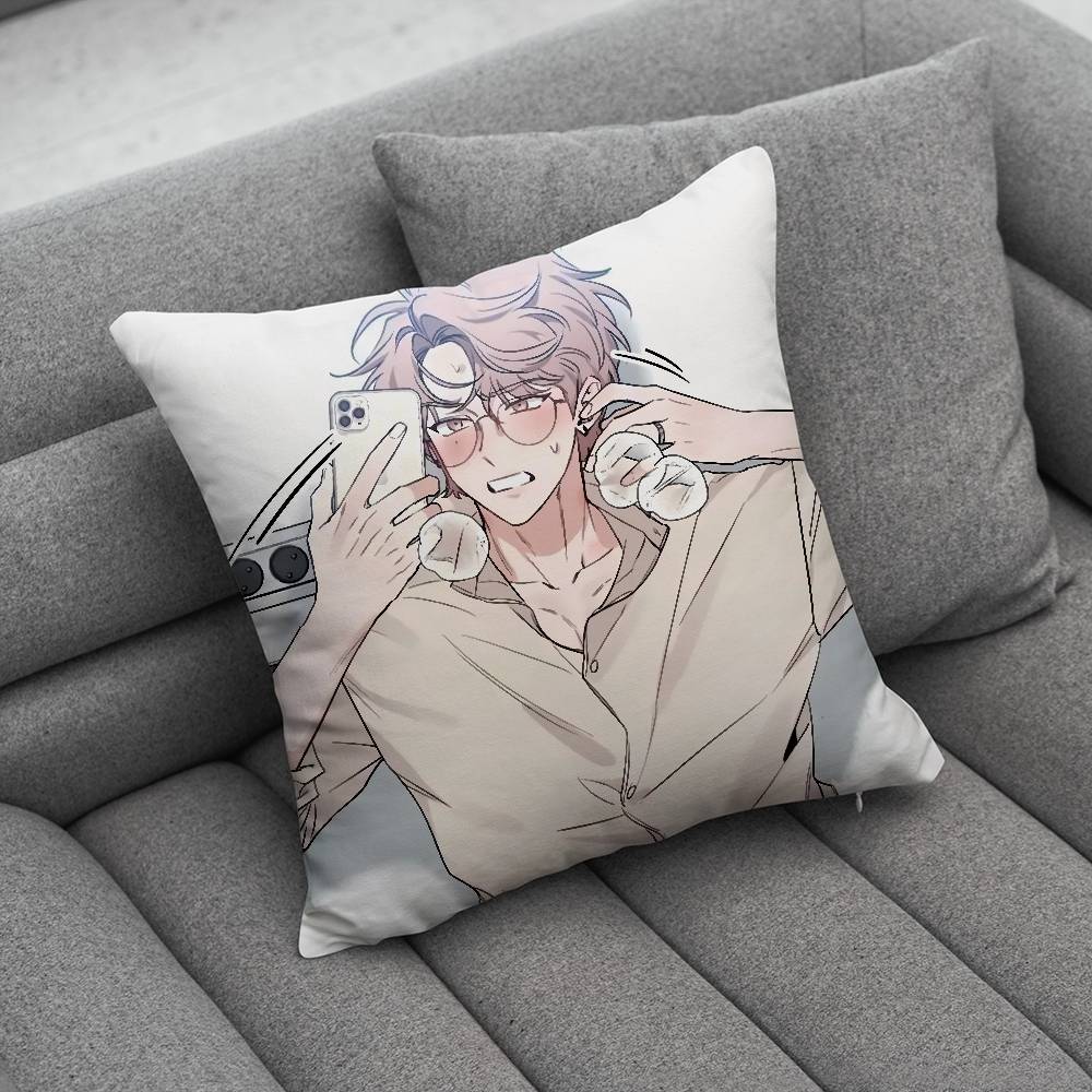 

Lee SSketch Joobin YIkyung Pillow Case Pillowcase Home Sofa Cushions Car Cushions Pillowcover Office Pillowshell Pillow 30x30cm
