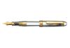Platina Vulpen Century Demonstrator PLATINUM Prism Crystal Transparant Skelet Groot 14K #3776 Ver.2.0 PNB-450 #6 (Breed B)