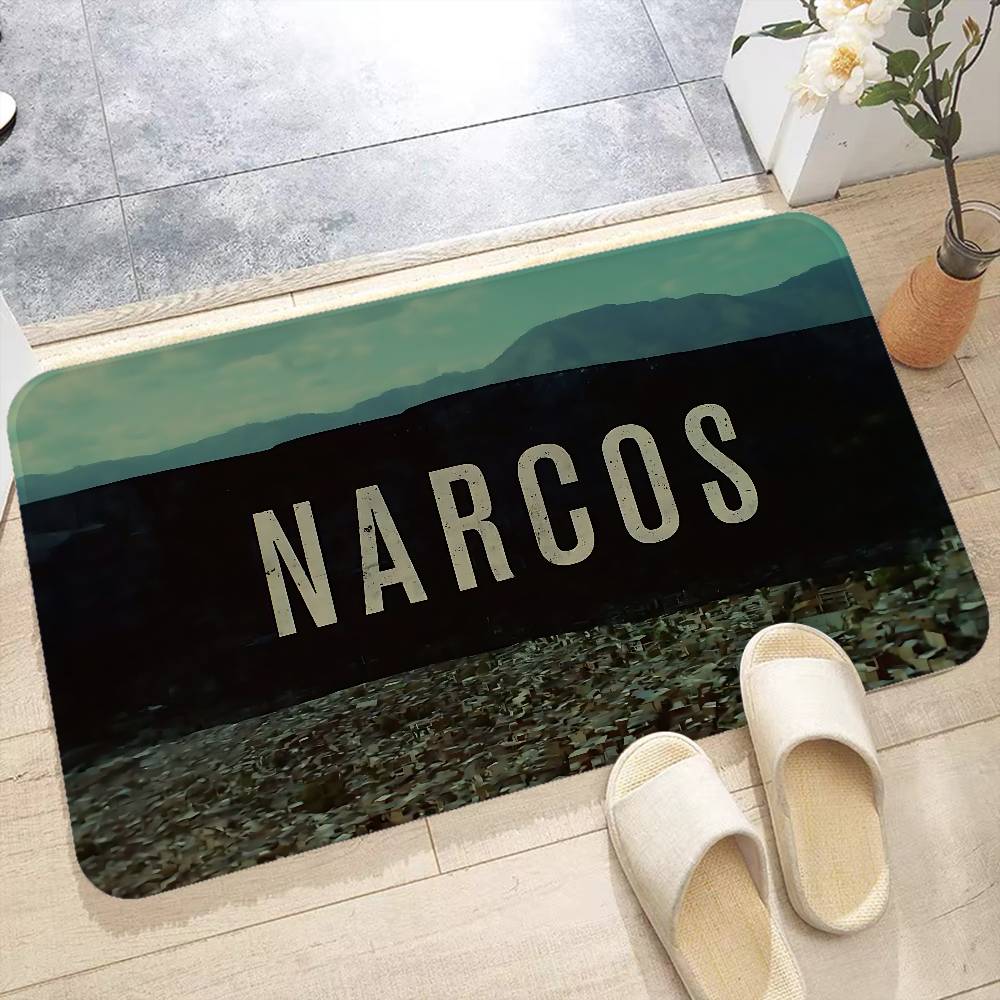 Narcos TV Pablo Escobar Floor Mat Non-Slip Laundry Room Mat Laundry Decor Balcony Child Living Room Bedside Mats