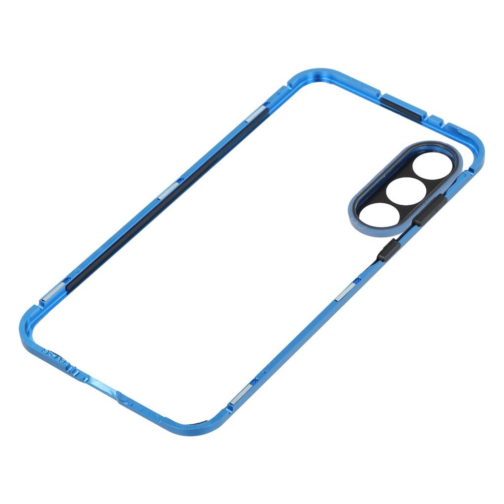 For Samsung Galaxy A56 5G Case with Anti-Spy Screen Protector/Lens Film Tempered Glass Metal Phone Cover