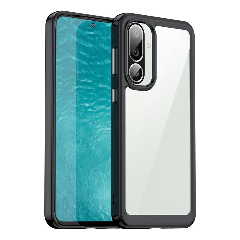 For Samsung Galaxy M56 5G Case Samsung Galaxy M56 Cover Clear PC + Silicone Shockproof Protective Phone Cover Samsung Galaxy M56