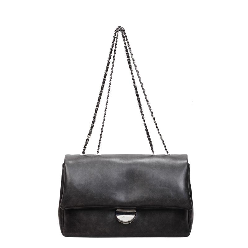 Vintage underarm bag, commuter tote bag, women's 2025 autumn and winter new versatile chain messenger bag, fashionable shoulder bag