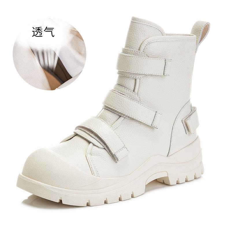 

Leather Martin boots women s 2025 winter new women s velvet short boots women s medium tube versatile women s boots thin boots children 40