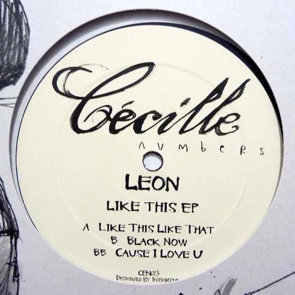 

12inch Record LEON Like This EP CEN013 Ccille Numbers 2010 Germany Dance Electronica Used
