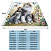Katzenmalerei Flanelldecke Weiche Warme Überwurfdecke Home Mittagspause Decke für Couch Sofa Büro Bett Reise Mode Geschenk