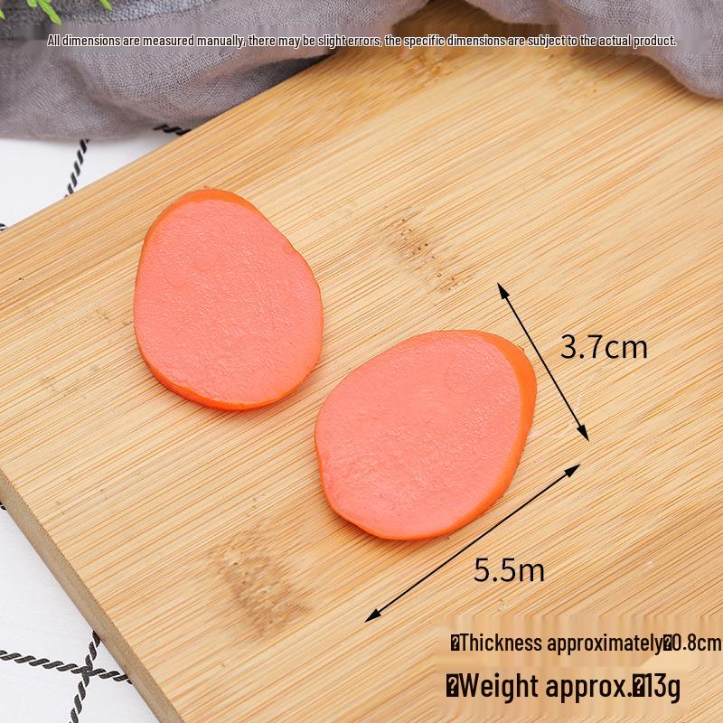 Simulation Food Keychain: Hot Dog, Cured, Ham, Taiwanese Grilled Sausage Prop