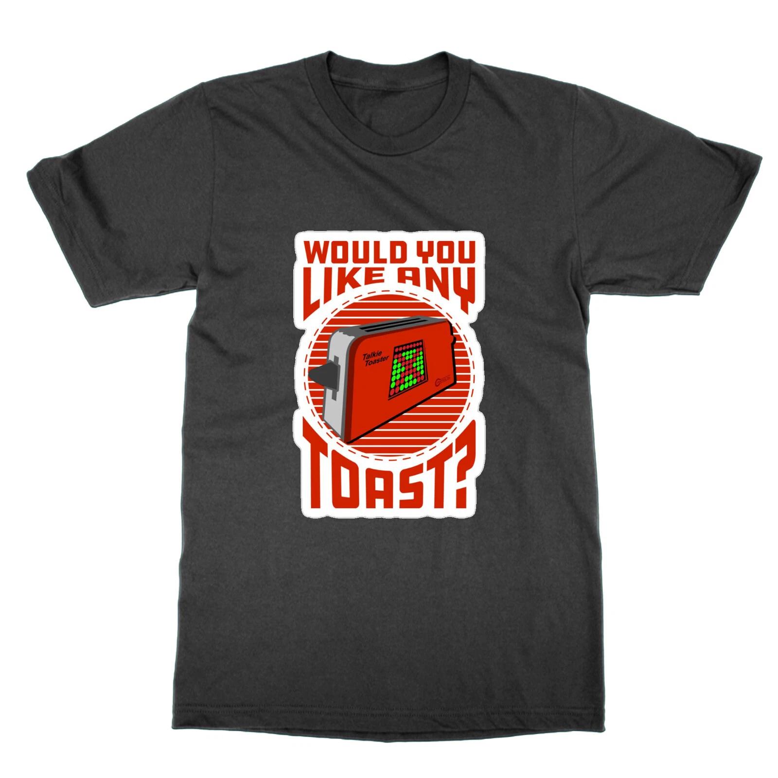 Funny Nerd Gift Red Dwarf Sci-Fi Sci-Fi Talkie Toaster T-Shirt 2XL
