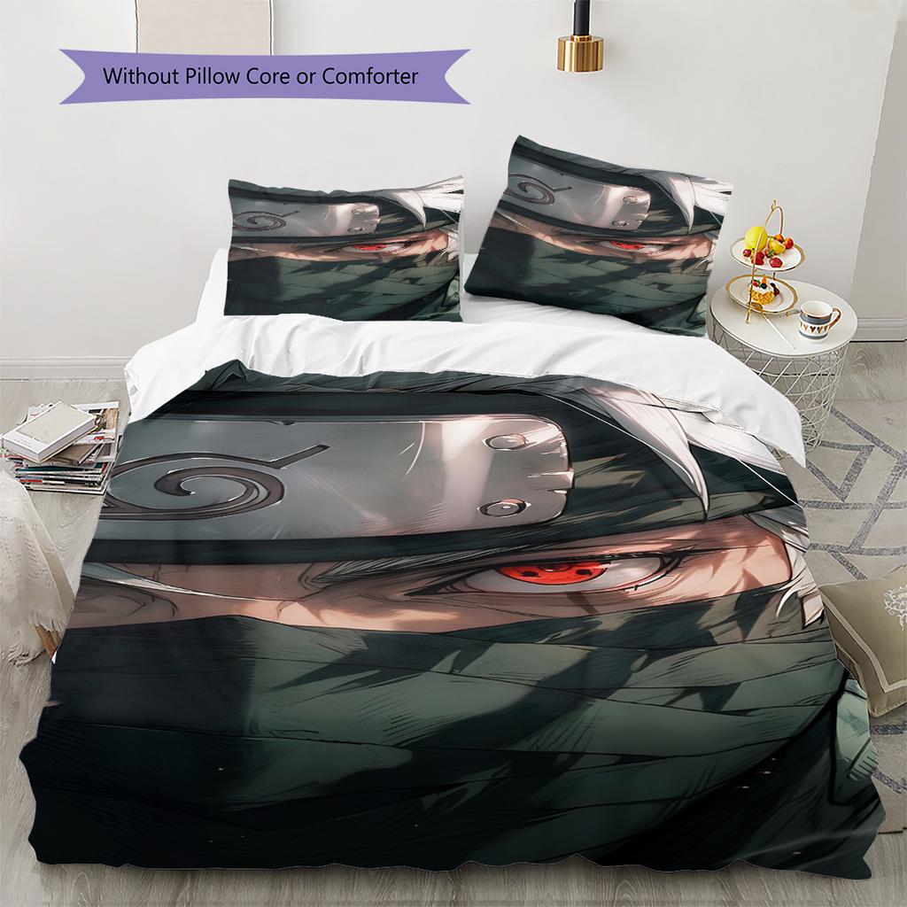 Set Copripiumino Trapuntato con Fantasia Cartone Animato Federa Decorazione per la Casa Regalo di Compleanno (1 * copripiumino + 2 * federa, senza nucleo)