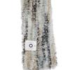 NOUGHT O Logo Fluffy Muffler / Ivory Multy