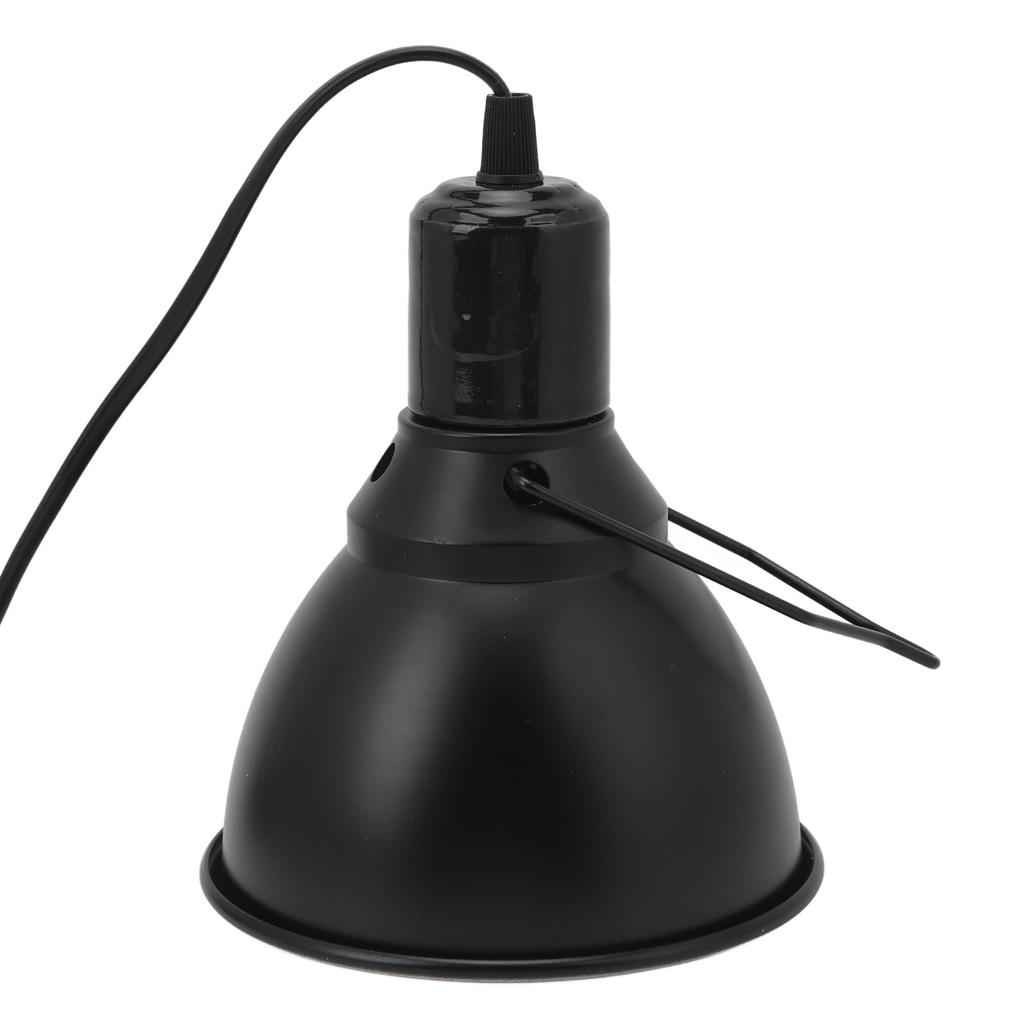 Reptile Light Fixture Simulation Lighting E27 Socket Reptile Lamp Fixture for UVA UVB Bulb Basking