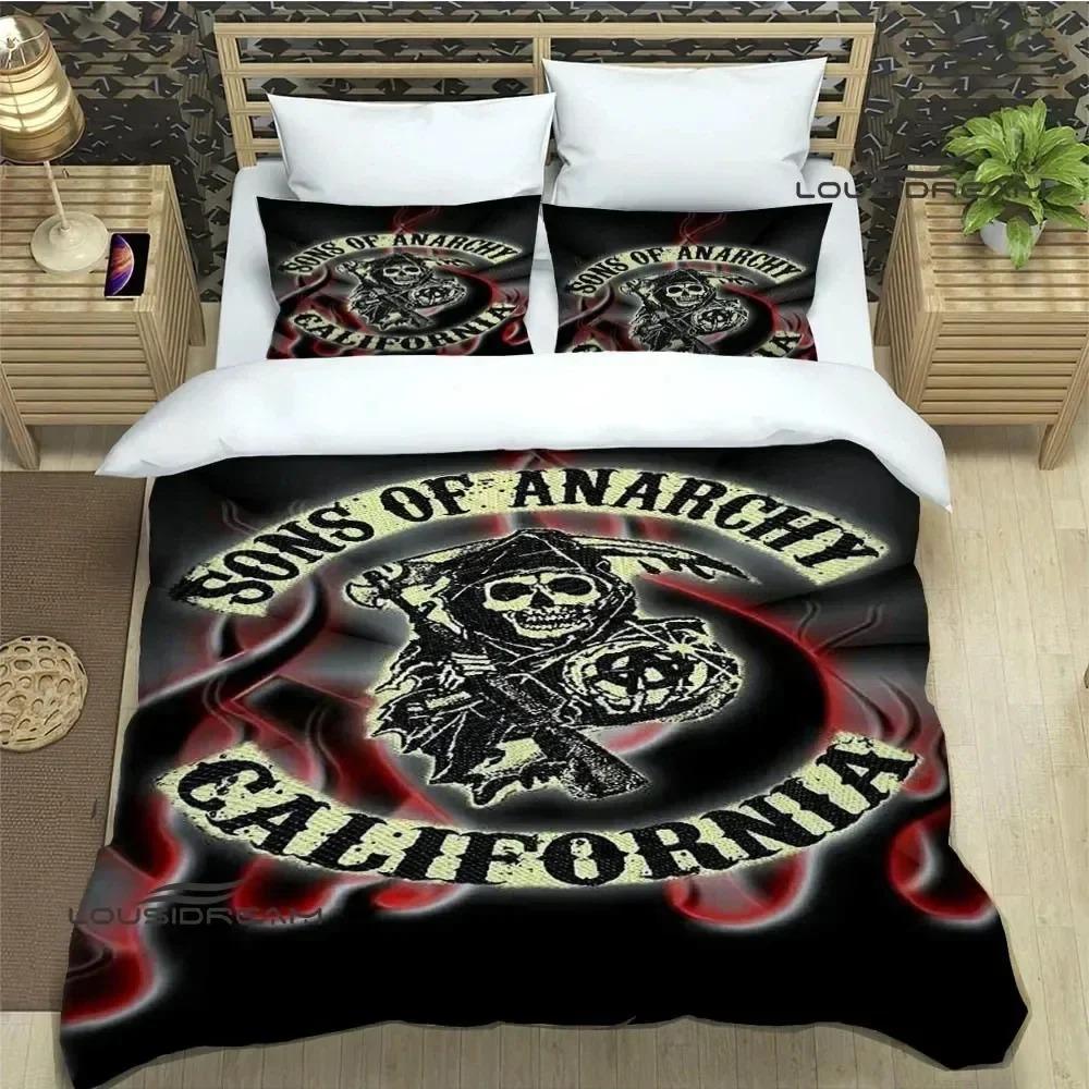 

Comforter Sons Of Anarchy Retro Bedding Set For Bedroom Soft Modern S Comefortable Kids And Comforter (quilt)-EU Single(135*200cm)3pcs
