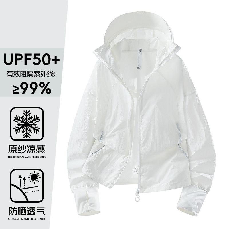 Big-name Giant Good-looking Sunscreen Clothes Women's 1011 New Summer Light and Thin UV Protection Small Short Ice Silk Jacket