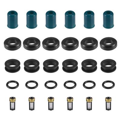 4-319 Fuel Injector Repair Seal Rebuild Kit For Toyota 3VZE 3.0L Truck 1988-1995