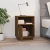 VidaXL Bedside Table Honey Brown 40x34x55 Cm Solid Pine Wood 818321