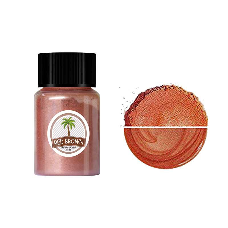 Pearlescent Mica Powder Epoxy Resin Dye Colorant Pigment Pearl Powder DIY Glitter Candle Dye Making Material Epoxy Resin Filler