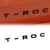 Auto-Styling 3D ABS-Kunststoff TROC T-ROC Logo Auto Seitenkotflügel Heckklappe Emblem Abzeichen Aufkleber Dekoration Auto Zubehör