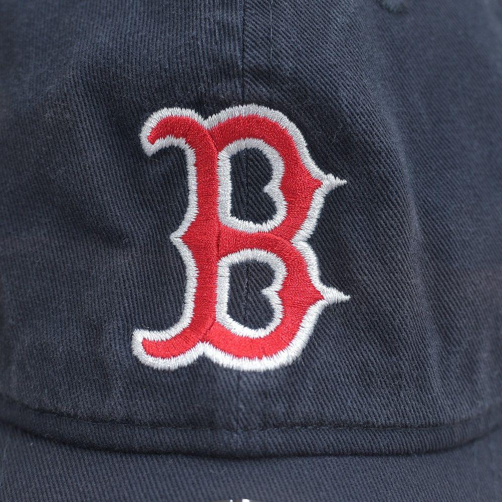 Used NEW ERA 9TWENTY Baseball Cap Boston Red Sox B Logo Fade MLB American Casual Street Hat Dark Navy USED Vintage Old Clothes Men's