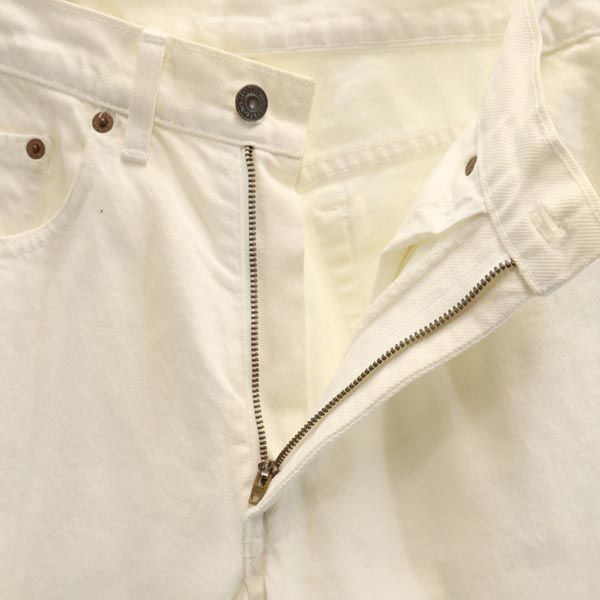 Levi's 90s Straight denim pants w29 White system jeans Men's Used