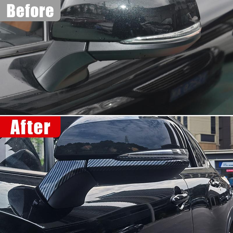 Car Rearview Mirror For Toyota Corolla Cross XG10 2024 2025 Hybrid Side Molding Cover Trim Stickers Accessories