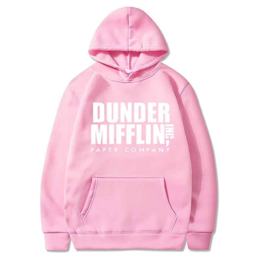 The Office Dunder Mufflin INC Hoodie Dwight Schrute Sweatshirt Women Hoodies Casual Pullover Hooded Sweater
