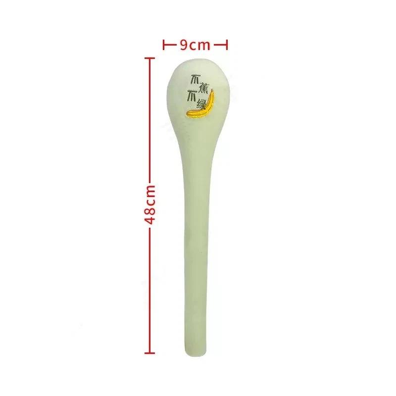 1Pcs Back Pain Relief Portable Body Vibration Hammer High Elasticity Plush Massage Pat Fu Character Slap Stick Massager