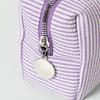 Fresh Simple Striped Cosmetic Bag Large Capacity Makeup Bag Pencil Case Travel Toiletries Bags Toiletry Storage Pouch