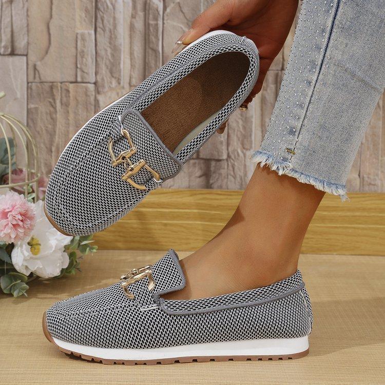 Women Casual Shoes Fashion Breathable Walking Mesh Flat Shoes Sneakers Gym Vulcanized Shoes Footwear