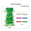Christmas Tree Elf Costume: Green Cosplay Dress for Festive Performances