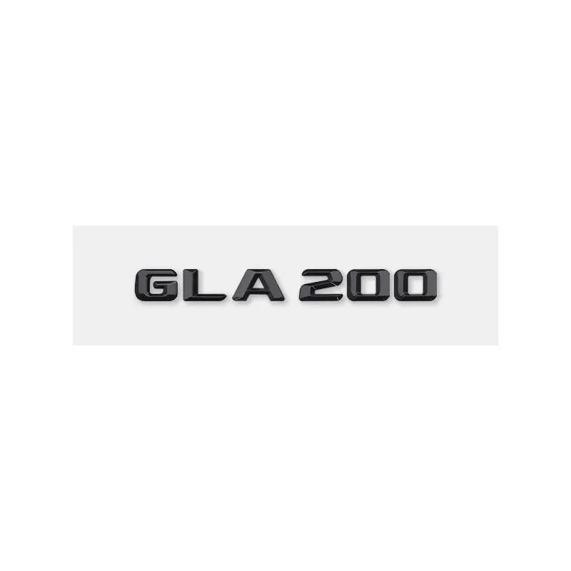 GLA35 GLA45 GLA180 GLA200 GLA250 letter car sticker for mercedes O8 GLA class refit rear boot logo trunk displacement label YT8