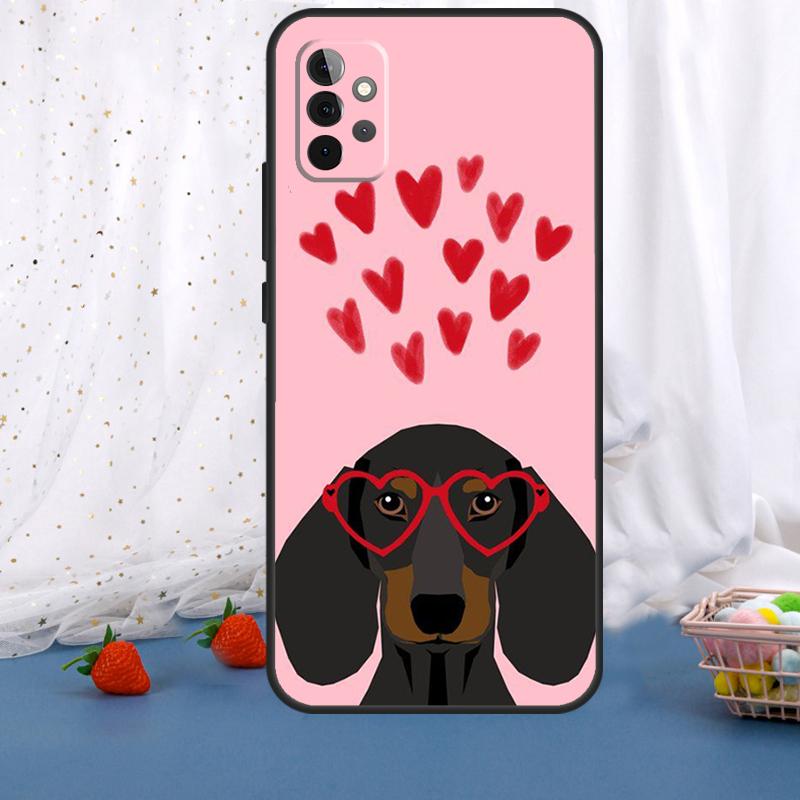 

Cute Dachshund Dog For Samsung Galaxy A15 A55 A35 A53 A33 A13 A36 A56 A26 A16 A22 A32 A52 A54 A34 A05 A06 Case Samsung A32 4G