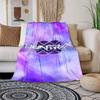 1pc HUNTRX Cosmic LogoCartoon Blanket,Portable Throw for Travel , All-Season Cozy Blanket,Ideal Gift for Christmas, BirthdaysPB025