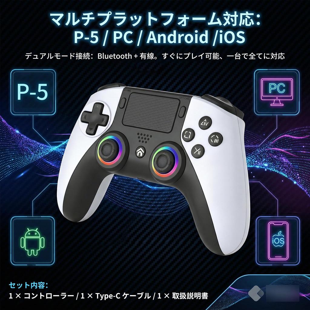DHKING Controller New Version PC Gamepad with Turbo Rapid Fire Remappable Back Motion Bluetooth Large Capacity Vibration RGB Hall Effect Headphone