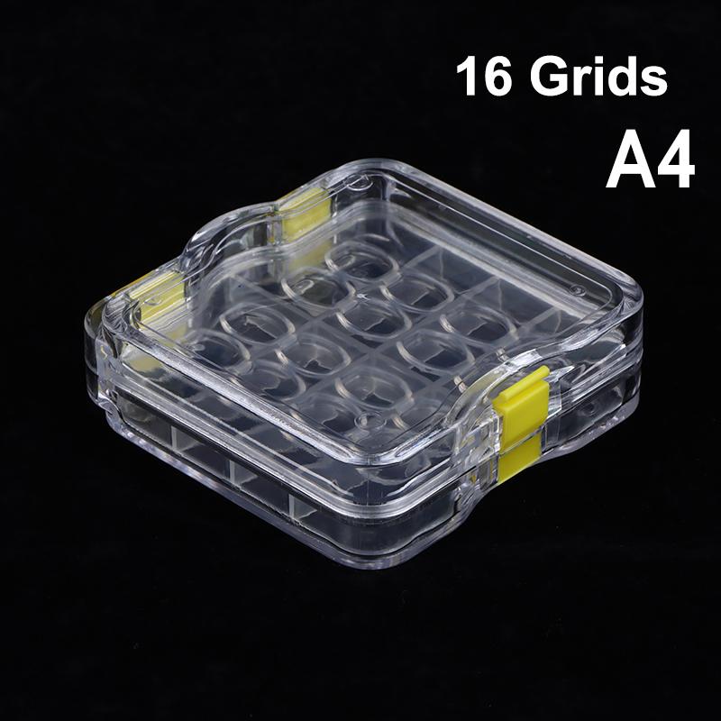 Zahnprothese Gebiss Zähne Behälter Etui Zahnmedizin Material Dental Prothesen Schutz Transparent Aufbewahrungsbox Mit Folienhalter