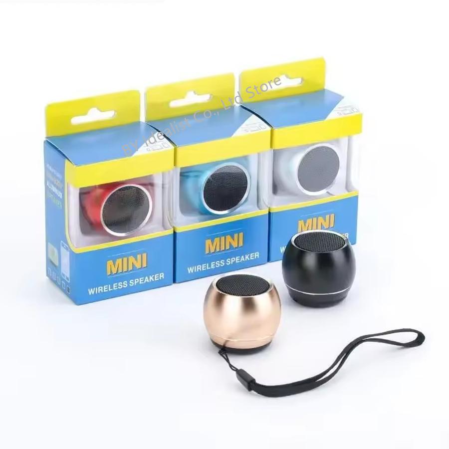 U3 TWS Interconnect Mini Portable Wireless Stereo Speaker Bluetooth Metal Heavy Subwoofer Outdoor Bass Small Speaker for Phone