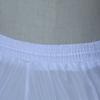 White Bridal Petticoat Puffy Design Hoop Crinoline Fancy Wedding Underskirt  Prom Night