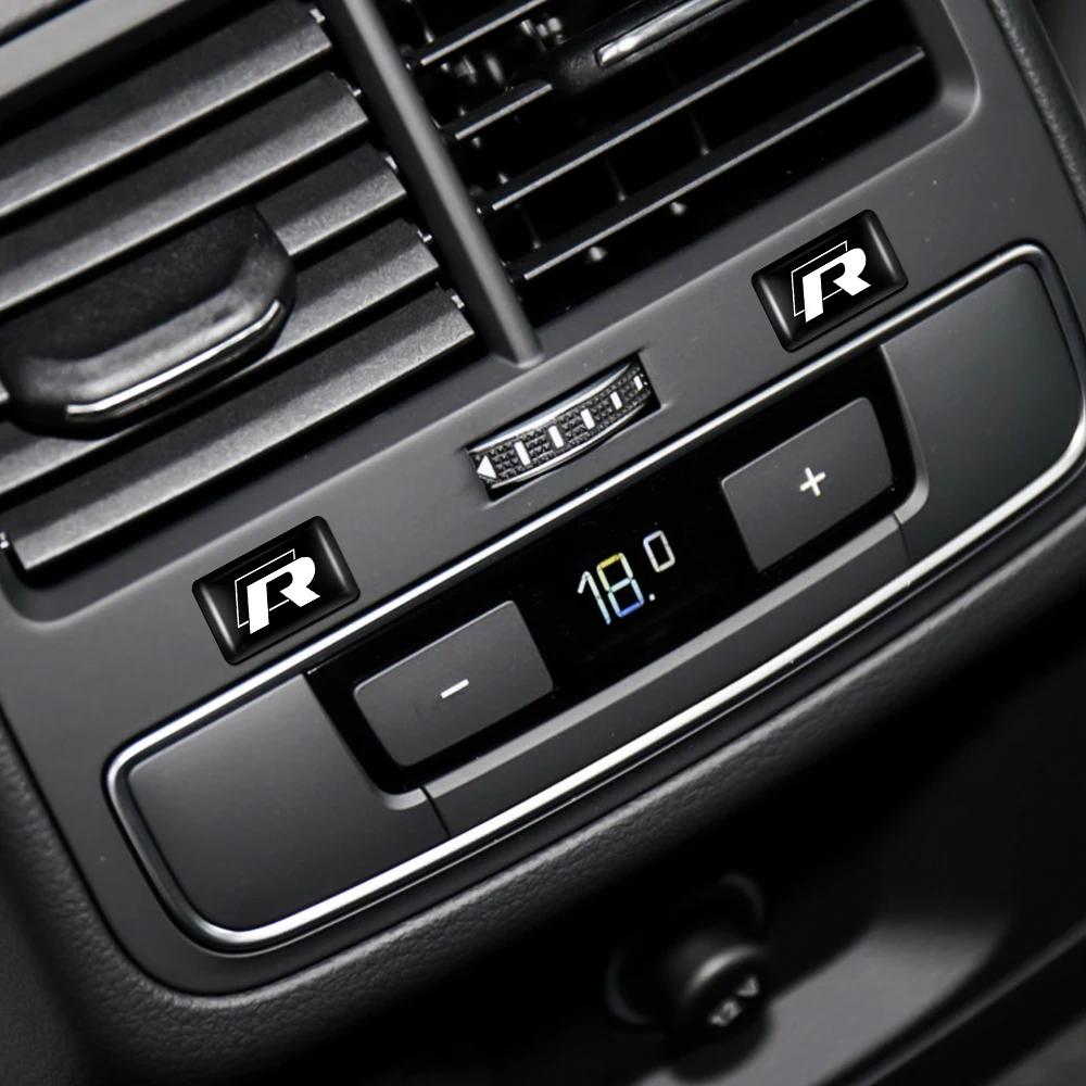 2026 Nuovo Per VW VOLKSWAGEN 10pz logo Colla a goccia Emblema Badge adesivo accessori auto decorazione Per Volkswagen VW Golf 4 6 7 GTI