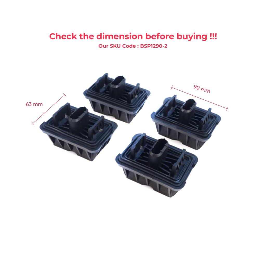 BSP1290-2 4X Jack Support Pad for BMW E81 82 84 87 E90 E91 F01 02 03 F04 F06 F07 F10 F11 F13 F34 F39 F40 F44 F48 G05 G06 G07 Mini F54 F60 51717237195