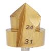 24-31mm Blade Diameter Stepped Drill Bit 1/4 Inch Shank Core Drill Bit  Plumbing Repair
