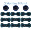 EMS Mini Electric Pulse Neck Masager LCD Display 8 Mode Cervical Massage Patch Muscle Pain Relief Tool Portable Body Massager