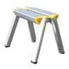 Aluminum Folding 150KG Load with Base PCATECSingle-Step Ladder, Mini, Lightweight, Safe, Capacity, Anti-Slip [Product]