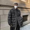 Men's Winter Retro Cotton Workwear Jacket – Warm, Thick, and Loose Lapel Coat