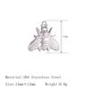 3Pcs Bee/Violin/Coconut Palm/Hearts Charms Stainless Steel Necklaces Bracelet Pendants Handmade Craft DIY Jewelry Making Finding