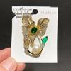 Elegant Freshwater Pearl Leaf Brooch - Exquisite Tree Leaf Corsage Gift